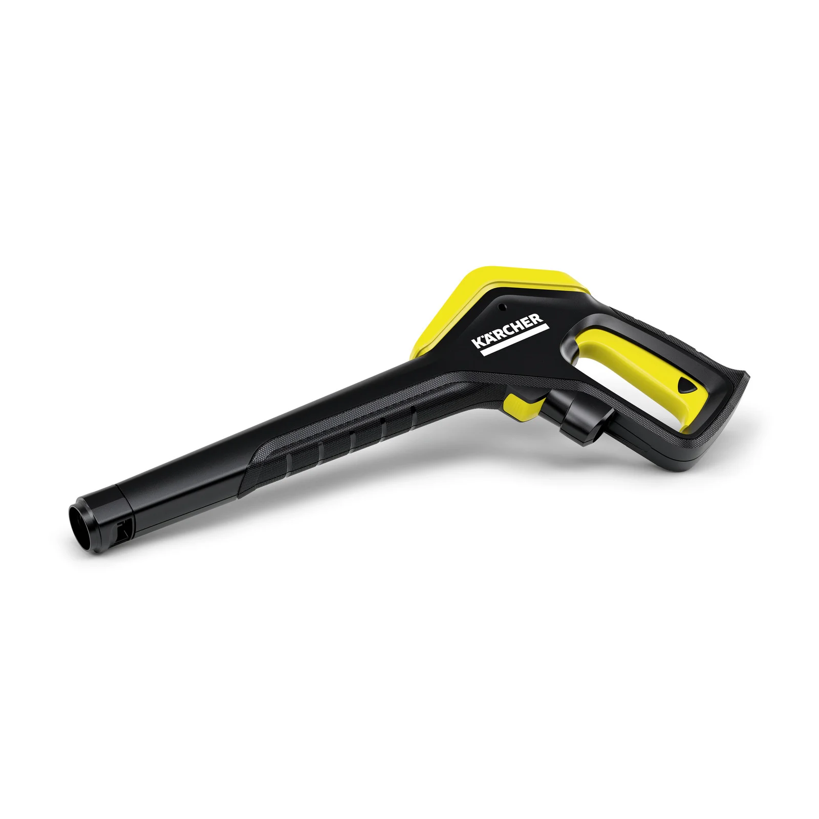 Kärcher Hochdruckreiniger-Pistole, schwarz-gelb, mit ergonomischem Griff und Auslöser.